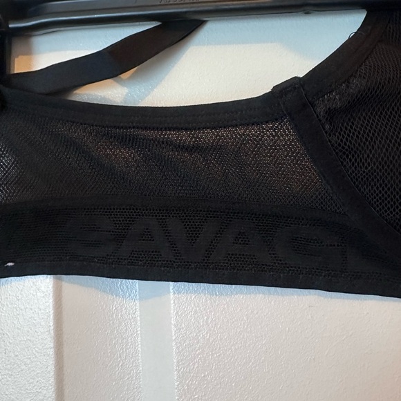 Savage X Fenty Nothin’ But Net Unlined Plunge Bra - Picture 10 of 10